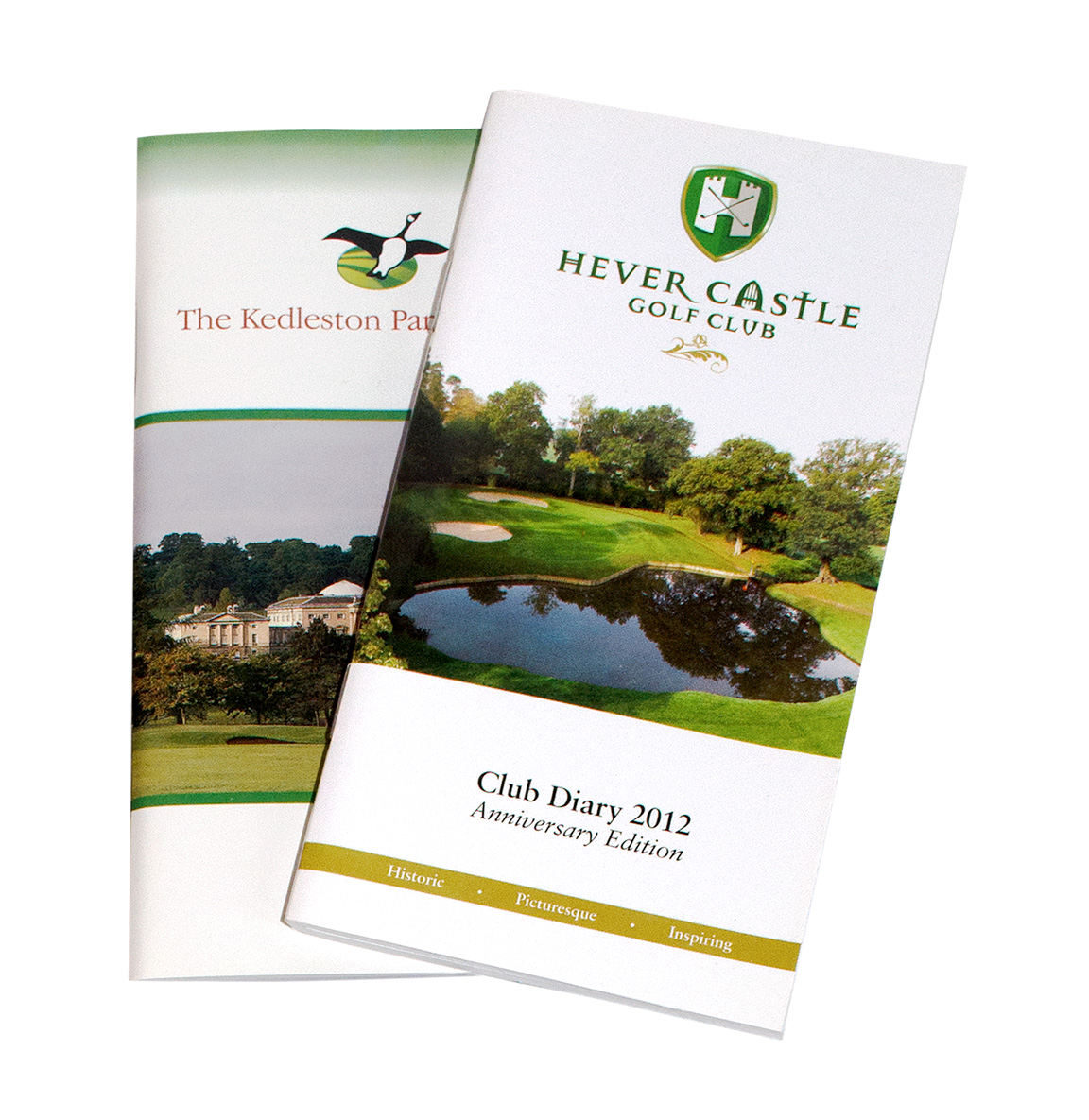 Saddle Stitched Full Colour Fixture Books by K&M Golf