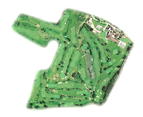 Aerial Photograph of Golf Course by K&M Golf